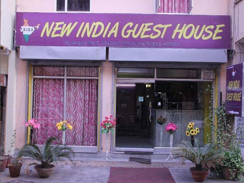 Hotel New India Guest House Jaipur Eksteriør bilde
